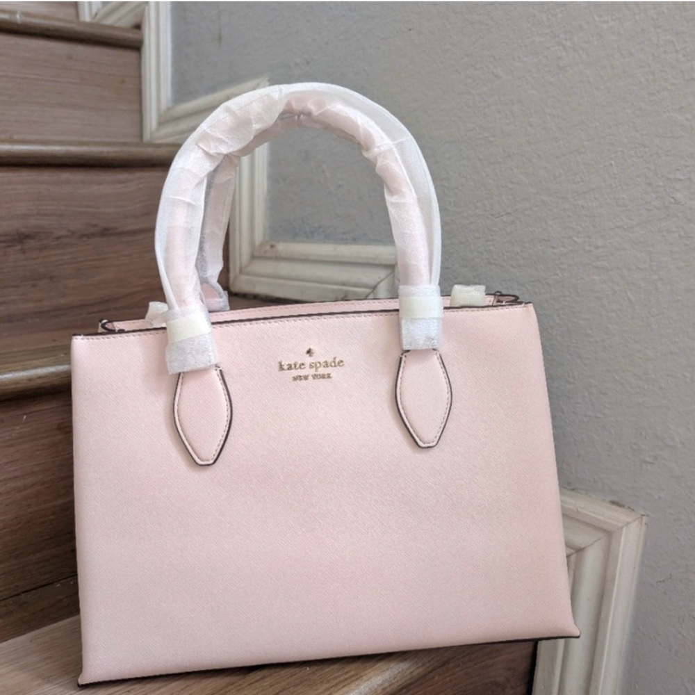 Kate Spade medium Rae satchel, color powdered sugar